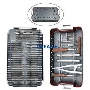 Orthopedisch Instrument Set Orthopedie Schroevendraaier 56 Stuks Gebroken Schroef Verwijdering Kit Interne Fixator Extractor - Product Image 2