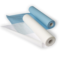 Draps de lit jetables doux 20 g/m², draps de lit de spa, draps de massage non tissés avec trou pour le visage