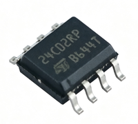 En stock M24C02-RMN6TP 1.8V-5.5V 400KHz CI de mémoire série basse consommation