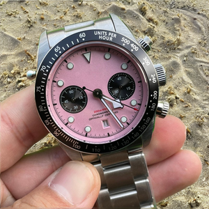 Montre de Plongée Mécanique de Luxe pour Homme, Mouvement Sportif <span class=keywords><strong>7750</strong></span> de Haute Qualité, Saphir Lumineux, Étanche, Style Hip-Hop, Prix de Gros - Product Image 2