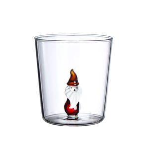 Tasses en verre de Noël 56H, <span class=keywords><strong>dessin</strong></span> <span class=keywords><strong>animé</strong></span> créatif, mignon, tasse en verre 3D bonhomme de neige, cadeau de vacances, tasse en verre animal - Product Image 2