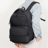 Sac à dos pour ordinateur portable unisexe, grande capacité, tissu Oxford, sac à dos pour ordinateur, travail, voyage, court séjour d'affaires