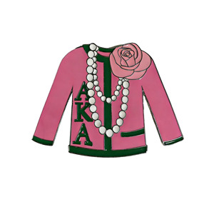 Hoogwaardige op maat gemaakte AKA Sorority 40-jarig jubileum pin Alpha Kappa Alpha metalen badges kleurrijke bedrijfslogo emaille revers pins voor kleding - Product Image 5
