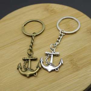 Llavero Vintage de recuerdo con logotipo personalizado de alta calidad, llavero de <span class=keywords><strong>ancla</strong></span> de bronce PIRÁMIDE de fundición, buen Stock - Product Image 2