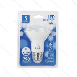 Led Bulb R63 E27 9W 6400K Day Light 790 Lumens 25000H Lifespan - Product Image 1