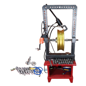 Machine de redressage de jantes en alliage d'aluminium OEM pour réparation de roues de moto de 24 pouces déformées - Product Image 1