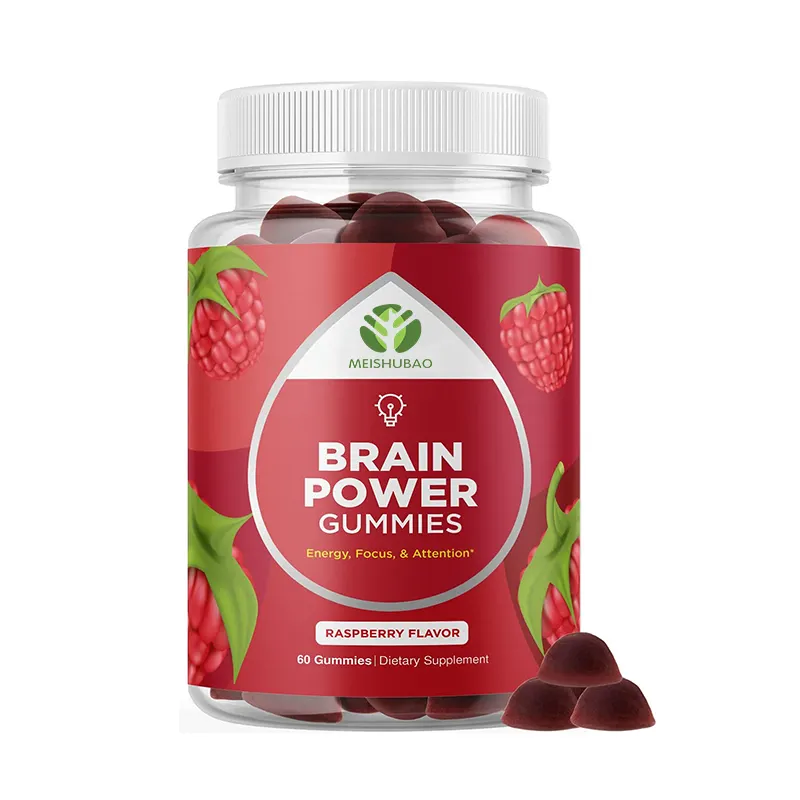 Vitamine B12 Nootropic Hersenen Booster Gummies Suiker Gratis Hersenen Gummy Voor Focus & Geheugen