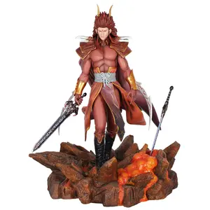 Wir stellen hauptsächlich individuelle Produkte Bilder nur als Referenz her Individuelle Kunst sammeln Harz-Spiel-Film-Figurine Harz-Kunstststatue