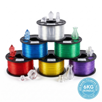 Filament PLA fiable LEVIGOR 3D 1,75 mm 1 kg, filament plastique pour imprimante 3D, filament d'impression 3D PLA pour imprimante 3D, faible déformation