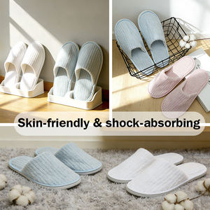 شباشب للاستخدام مرة واحدة للضيوف بالجملة، مقاسان، مخملية ملونة، شباشب فندقية وسبا للحفلات والتخرج والزفاف والمنزل والسفر - Product Image 6