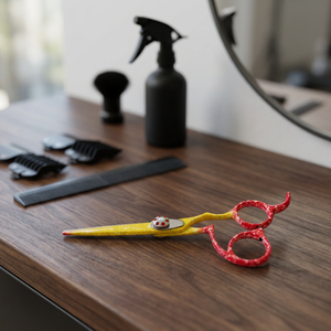 Two color <b>hair</b> <b>cutting</b> <b>scissors</b> - Product Image 3