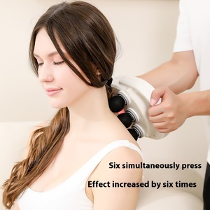 Correzione della postura portatile per terapia del tessuto profondo dispositivo per alleviare il dolore alla schiena per lo sport strumento per massaggi con <span class=keywords><strong>pistola</strong></span> per massaggiatore a vibrazione muscolare - Product Image 5