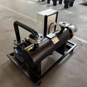 Chauffe-eau électrique à circulation d'eau en acier inoxydable, tube chauffant 80kW-750kW, chauffage industriel par induction à l'huile et à l'air - Product Image 3