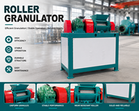 Machine de granulation à double rouleau à haut rendement avec alignement précis des rouleaux