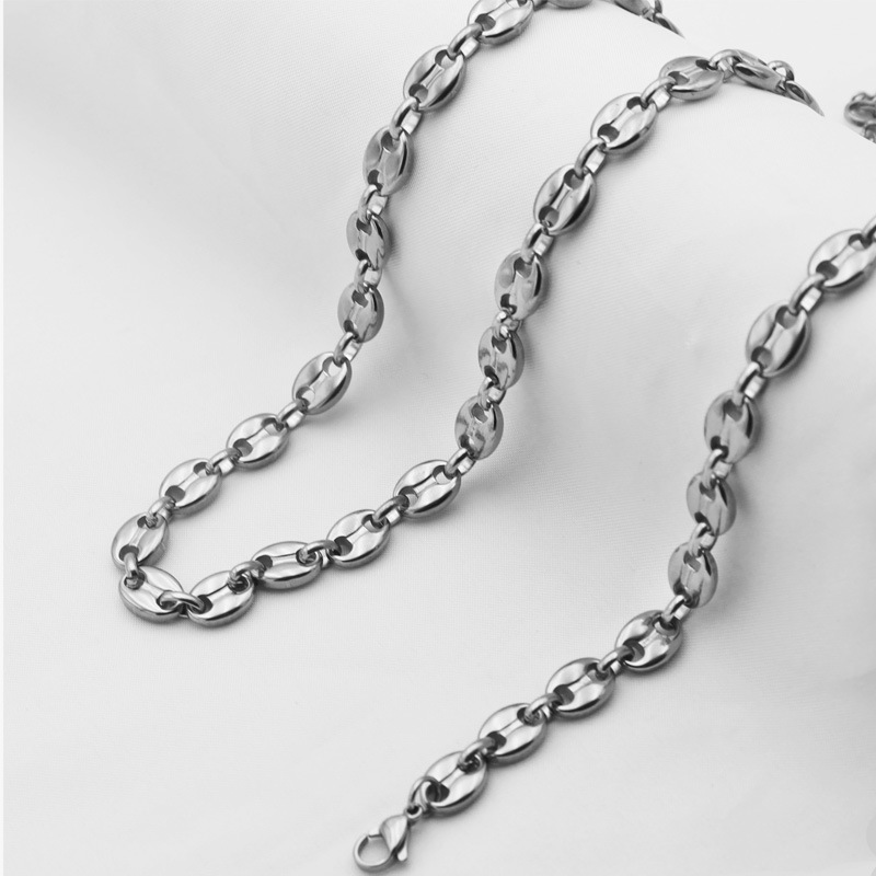 Steel necklace 455cm