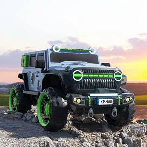 RHS-CAR35 Camion 2x12v Batterie 4 roues motrices Électrique Contrôle parental Grande voiture à pédales pour enfants avec remorques Camion pour enfants de <span class=keywords><strong>10</strong></span> ans - Product Image 6