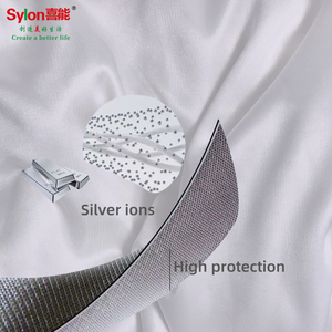 Fibre de polyester en vrac Sylon, similaire à <span class=keywords><strong>Cleanmax</strong></span>, absorbante et antibactérienne à base d'argent, pour le filage - Product Image 3