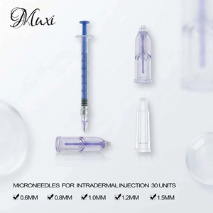 <span class=keywords><strong>Nanosoft</strong></span> - Agujas de Microagujas de 0.6mm, 0.8mm, 1.0mm, 1.2mm y 1.5mm con 3 Puntas para Rejuvenecimiento y Reafirmación de la Piel - Product Image 1