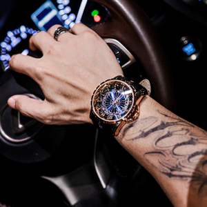 Reloj CILOA Twelve Round Table Knight para Hombre, Esfera Grande con Sentido de Alta Gama, Nuevo Reloj de Cuarzo Impermeable de Alta Calidad 2025 - Product Image 4