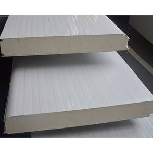 Modern Insulated <strong>Roof</strong> PU Polyurethane Sandwich Panel 50mm Wall Panels Boards Aluminum Composite Panels Steel Structure Buildings - Product Image 6