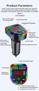 F20ดั้งเดิมที่ชาร์จในรถแบบ USB C 5A เร็วสุด15W สามพอร์ตพร้อม3.0 PD 5V/3A เอาท์พุตชนิด C สำหรับโทรศัพท์ซัมซุง - Product Image 5