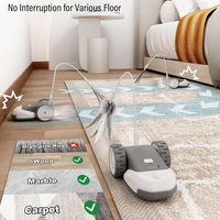 Mainan Kucing Interaktif Penghilang Kebosanan 3 in 1 Fungsional 2 Kecepatan USB Rechargeable Hanging Feather Teaser Automatic Moving Mouse
