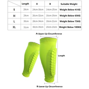 プロスポーツレッグガード六角耐震膝ふくらはぎ袖サッカーバスケットボールハイキング通気性 - Product Image 6