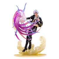 Figura Coleccionable de Anime JJK Satoru Gojo, Oficialmente Licenciada, de PVC ABS Morado Hueco, en Empaque Original para Fans, Venta al Por Mayor