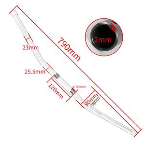 Manillar Recto para Motocicleta XXUN, con Diseño de Hoyuelos, para <span class=keywords><strong>Honda</strong></span> Rebel CMX 300 CMX300 CMX-300 2020-2023, Accesorios - Product Image 6