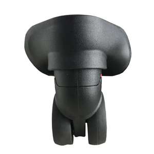 पीपी 360 डिग्री घूर्णन मेकअप बैग पहियों सूटकेस बैग इंजेक्शन मोल्डिंग pvc हार्डवेयर एब्स डबल पहियों - Product Image 5