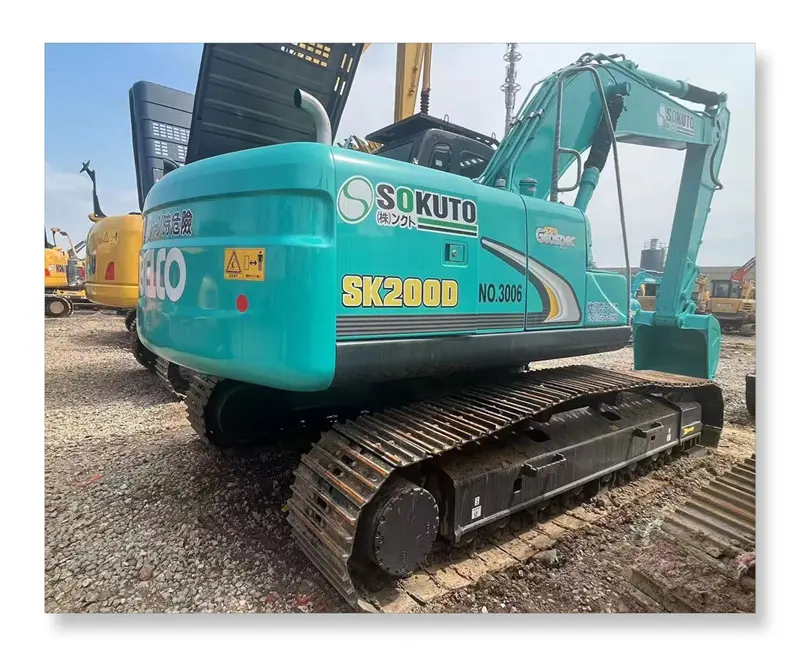 Kobelco sk200 asli Jepang ekskavator bekas kobelco sk 200D Harga ekskavator bekas crawler rendah