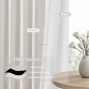 Tende Oscuranti di Lusso Moderne e Texturizzate per Camere da Letto e Soggiorni, per Arredamento e Privacy - Product Image 3