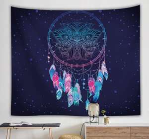 Série attrape-rêves toile de fond tenture murale petite tapisserie fraîche peinture décorative tenture murale - Product Image 1