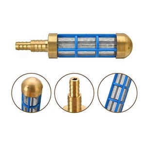 Water Tank Connection to <b>Suction</b> Hose Tail Brass 3/4'' 5/8'' Hose Water <b>Suction</b> Strainer Pickup Filter for Pressure Washer - Product Image 3