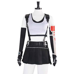 Traje de Carnaval de Halloween para mujeres adultas Final Fantasy <span class=keywords><strong>Tifa</strong></span> <span class=keywords><strong>Lockhart</strong></span> Cosplay disfraz 2017 - Product Image 6