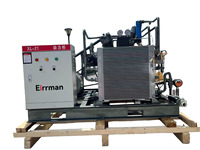 Compresor de Aire de Pistón Recíproco Eirrman Micro Oil de 15 HP y 11 KW, Accionado por Correa, de Uso Industrial Pesado, Estacionario y Refrigerado por Aire
