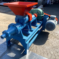 Machine de pressage cubique Shisha Briquette de charbon de bois Poussière de charbon de bois Machine d'extrusion Ligne de production