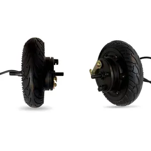 电机skuter listrik轮毂电机skuter listrik 24v/36V/48V 250w-500w 9.5A 8 inci untuk skuter滑板