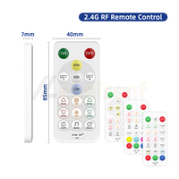 5-24V SP646E SP647E SP648E SP649E SP64AE Controlador de música inteligente LED Blue Tooth 1-5 canales Atenuador de señal SPI con control remoto RF 24G