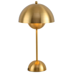 Lampe <span class=keywords><strong>de</strong></span> <span class=keywords><strong>table</strong></span> LED moderne 12W plusieurs couleurs E27 dôme hôtel chambre salon fer plastique avec <span class=keywords><strong>petit</strong></span> <span class=keywords><strong>parasol</strong></span> champignon - Product Image 6
