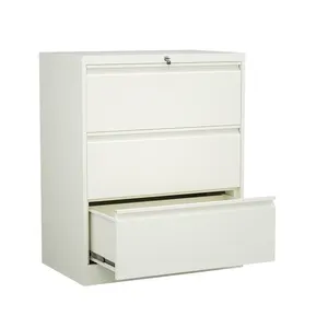 Steel Office Furniture 3 Drawer Vertical under Desk File cabinet Office Drawer Storage for home office