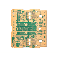 Usine électronique Masque de soudure noir Trou traversant IT988 Fabrication de PCB de matériaux à grande vitesse avec gravure sur couche intérieure