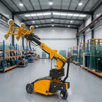 Robot manipulateur à ventouse électrique haute performance pour la manutention de grandes plaques de verre de fenêtre
