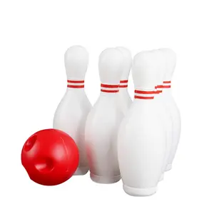 10 Pins 2 Balls With LED Lights Fun Sports Games Indoor Outdoor Light Up Bowling Ball Toys Set Bowling Pins Toy Game
