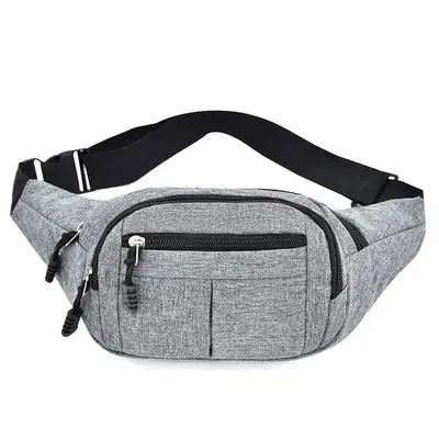 WTB008 Nova Moda Oxford Fanny Pack Cintura Bolsa Bolsa para As Mulheres Peito Bag Crossbody Belt Sport Bag para Homens