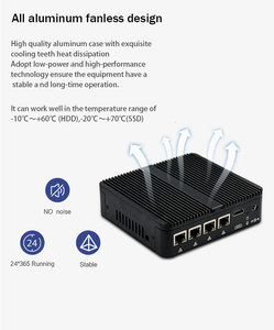 Mini PC với 4 Nic Wifi Module Intel Chipset <span class=keywords><strong>DDR4</strong></span> <span class=keywords><strong>RAM</strong></span> HDD không quạt thiết kế cho Máy tính để bàn sử dụng có sẵn trong chúng tôi & AU phích cắm New & sử dụng - Product Image 4