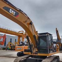 Excavatrice sur chenilles d'occasion 330D entièrement inspectée, flèche renforcée, poids opérationnel de 33 tonnes, capacité de la benne de 1,6 m³ pour travaux de grande envergure