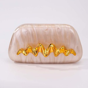 Elegante Pochette <span class=keywords><strong>da</strong></span> <span class=keywords><strong>Sera</strong></span> per Donna in PU, Chiusura Aperta, Portatile e alla Moda, a Forma di Gemma <span class=keywords><strong>Nera</strong></span> Onice, Borsa <span class=keywords><strong>da</strong></span> Donna - Product Image 6