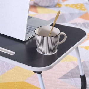 Ev ofis taşınabilir katlanır masa ahşap bilgisayar masası mini yazı masası - Product Image 4