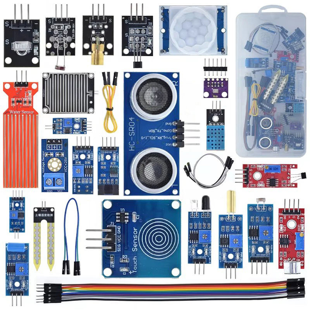 22IN1 22-in-1 Sensor Module Kit for Robot Sensors 22 Models in 1 Learning Kit
